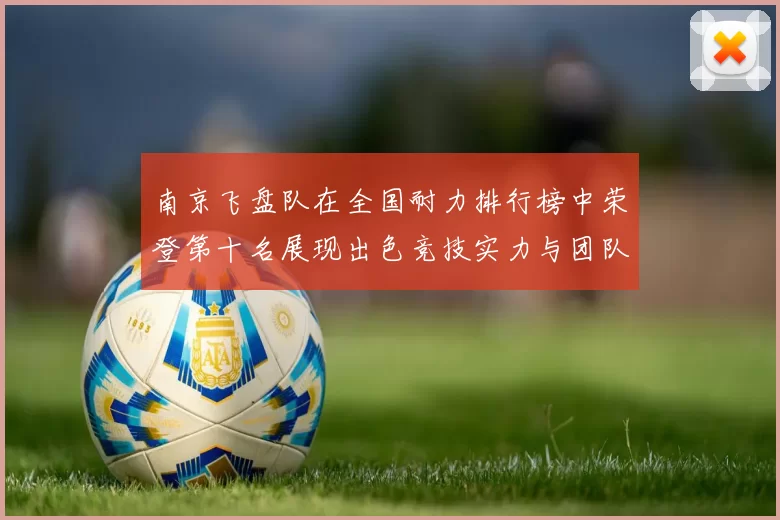 南京飞盘队在全国耐力排行榜中荣登第十名展现出色竞技实力与团队合作精神